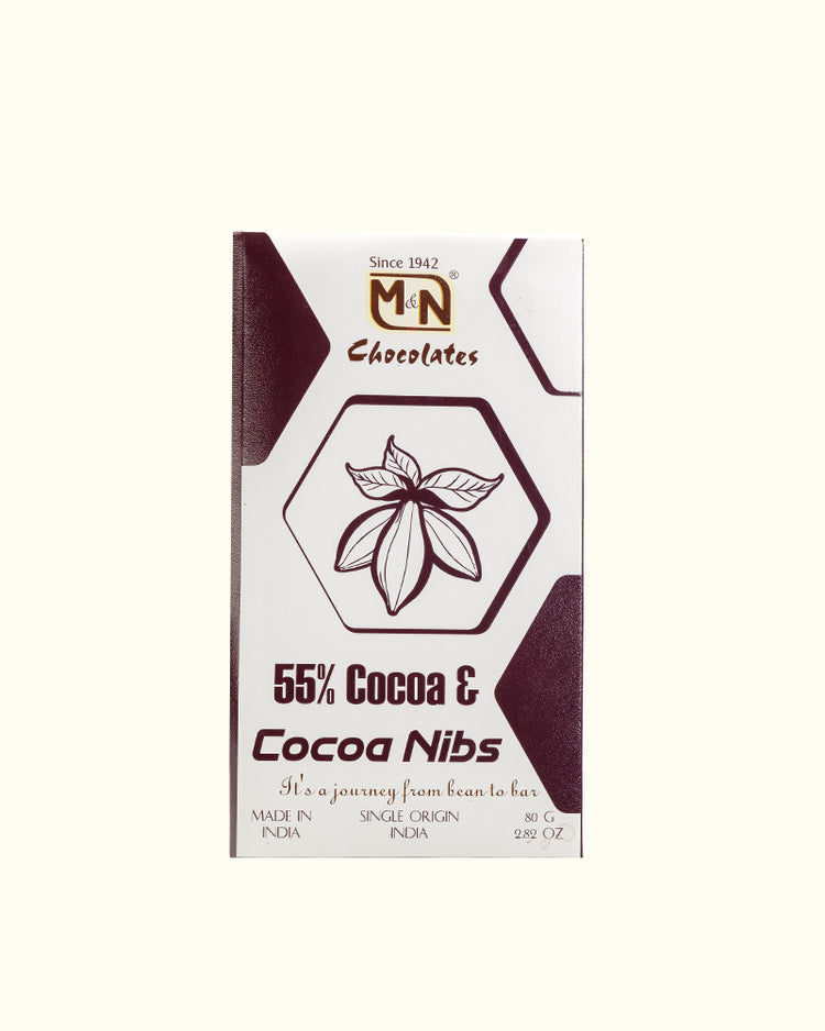 55% Cocoa& Cocoa Nibs