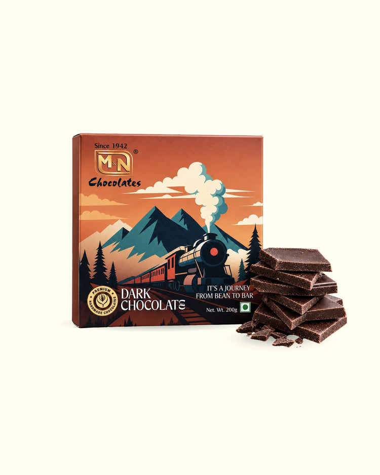 Dark Plain 200gms Bar