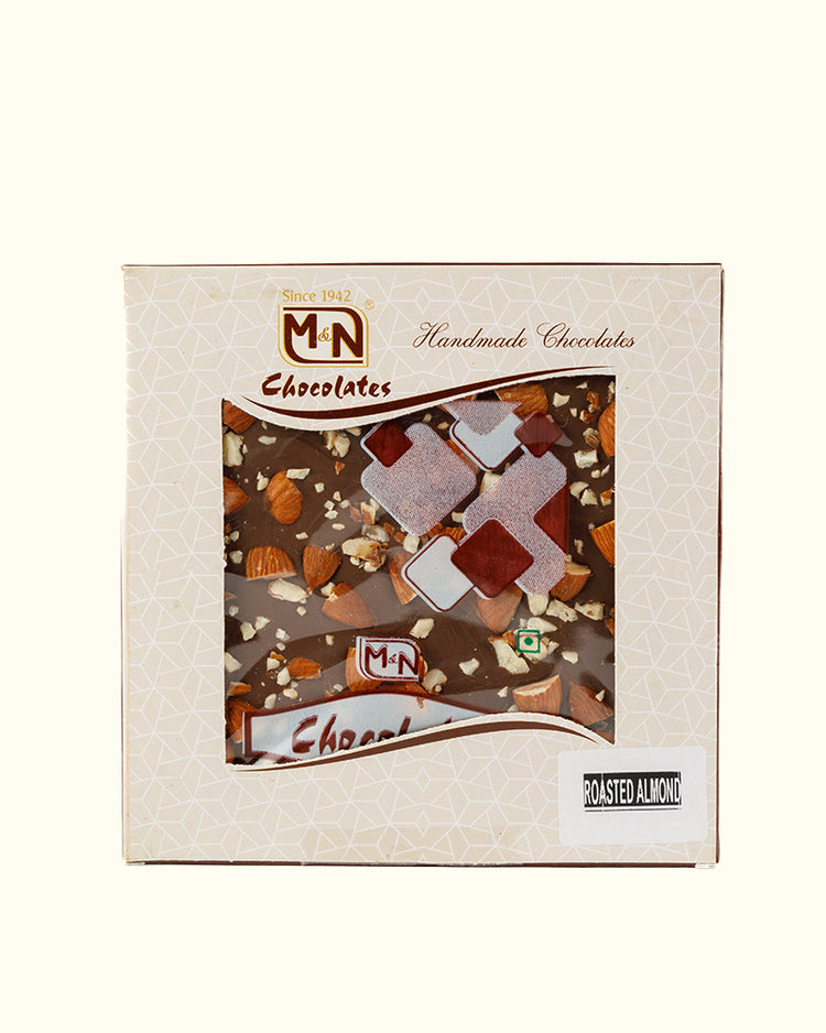 Roasted Almond 200gms Bar