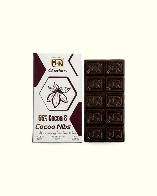 55% Cocoa& Cocoa Nibs