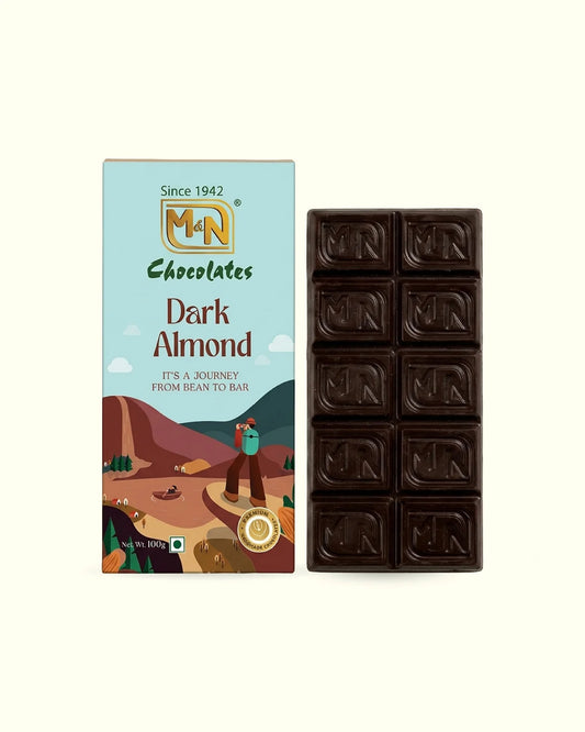 Dark Almond 100gms Bar